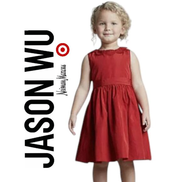 Girls Dress Neiman Marcus Target Jason Wu Girls Red Dress Size 3T - Picture 1 of 8